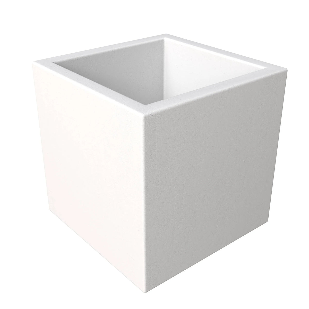 White 24 Inch Square Planter Pot T82099