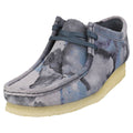 Blue Camo Wallabee Shoes I80287