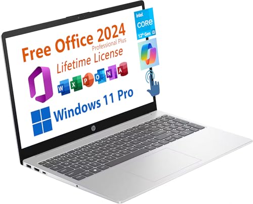 15.6" Touchscreen Intel i3 16GB RAM 1TB SSD Windows 11 Pro Laptop D7854