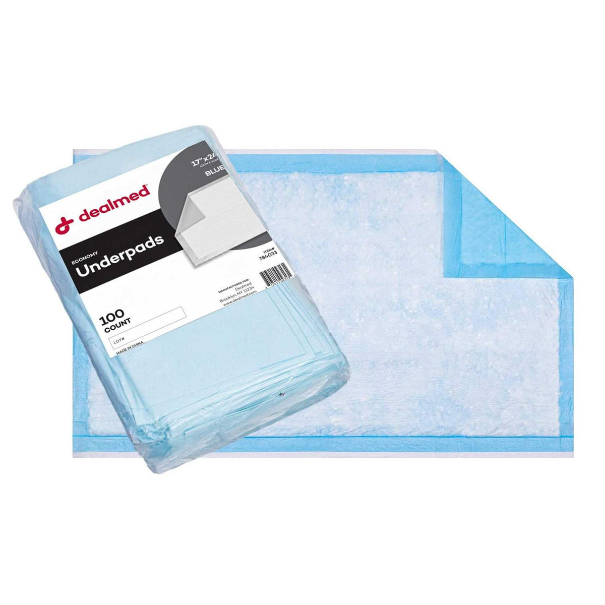 Disposable Underpads 2-Ply 17 X 24” M662