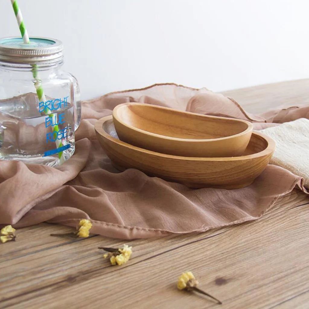 Wooden Salad Serving Bowls D476383