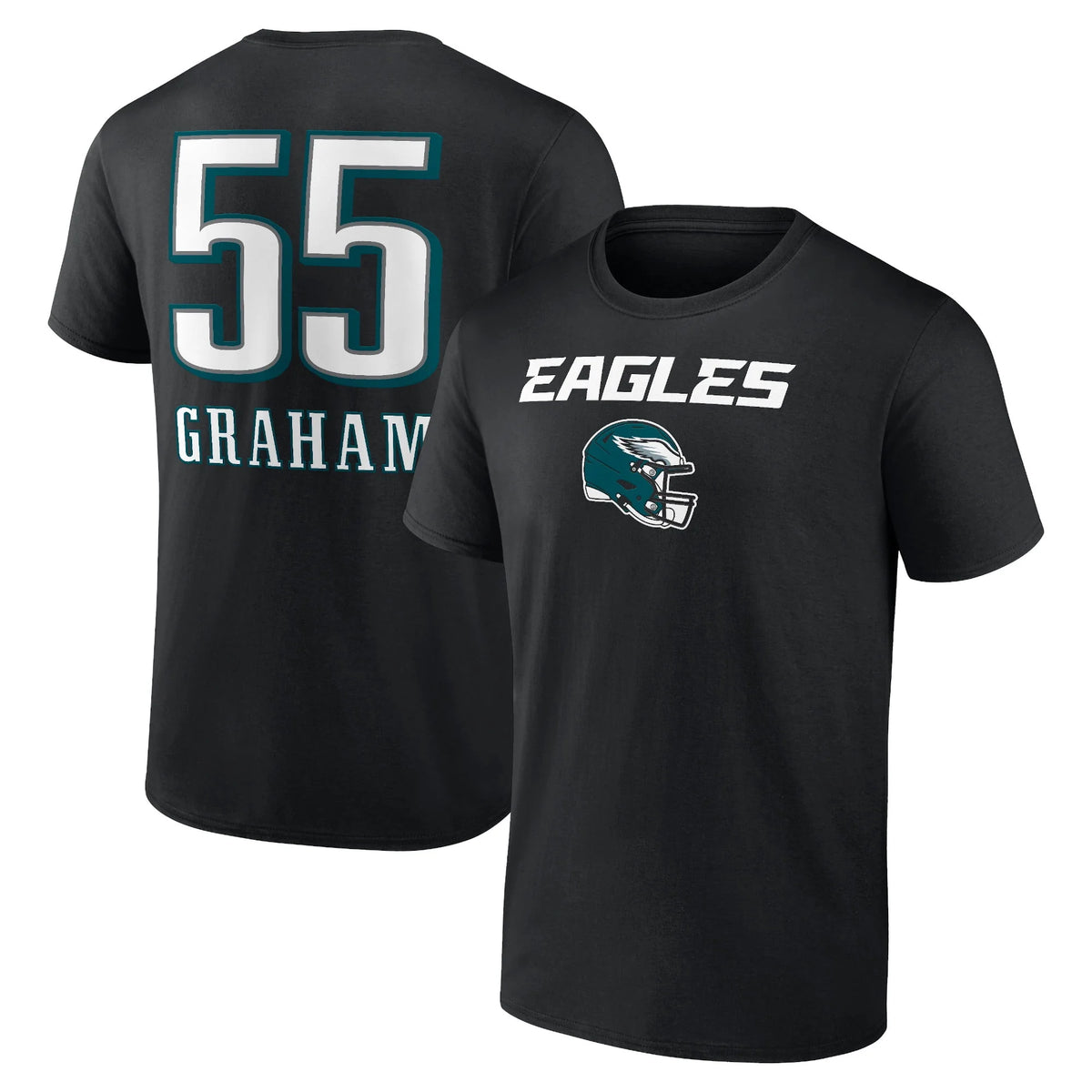 Black Philadelphia Eagles T-Shirt S5302