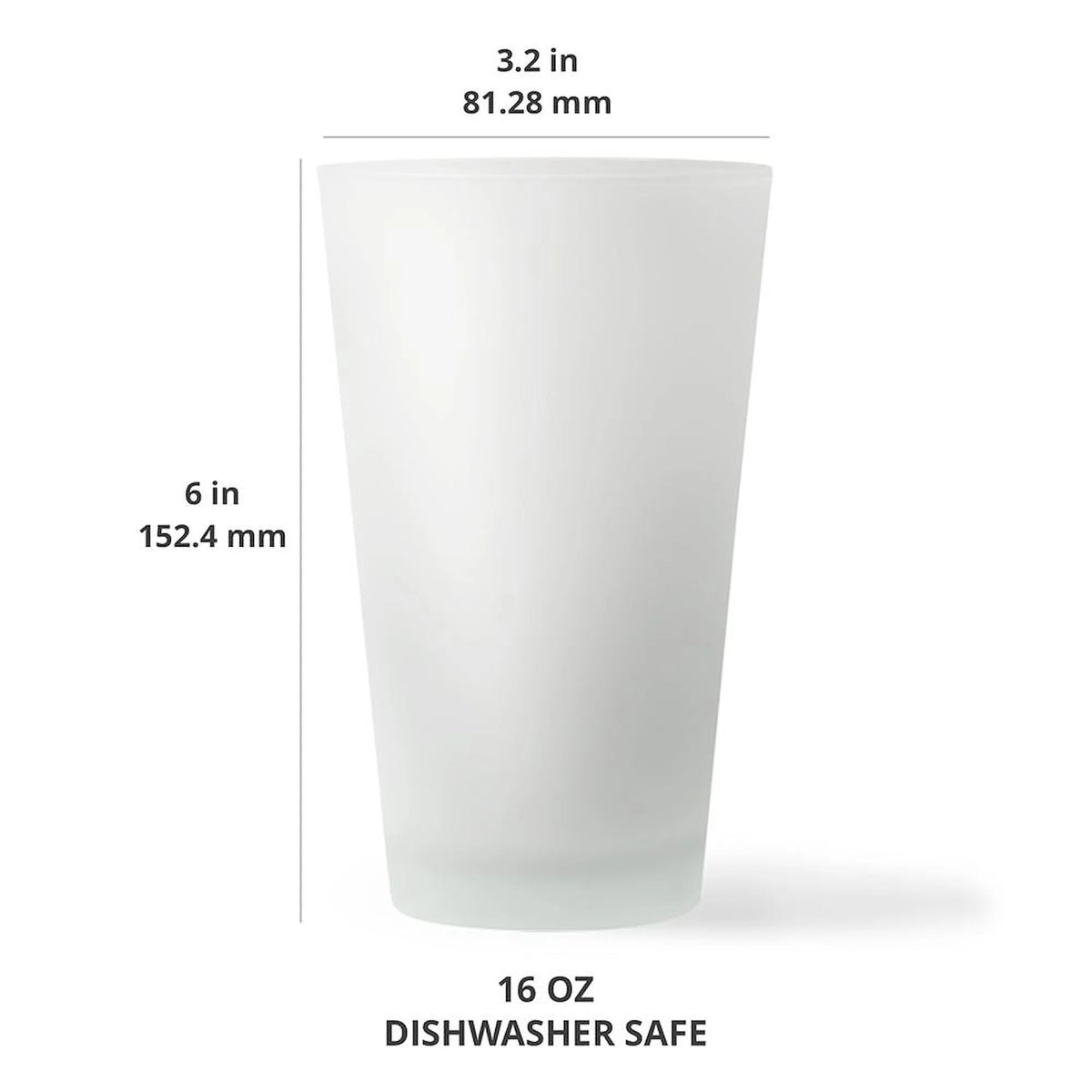 Flag Of Ukraine 16 oz Pint Glass X549