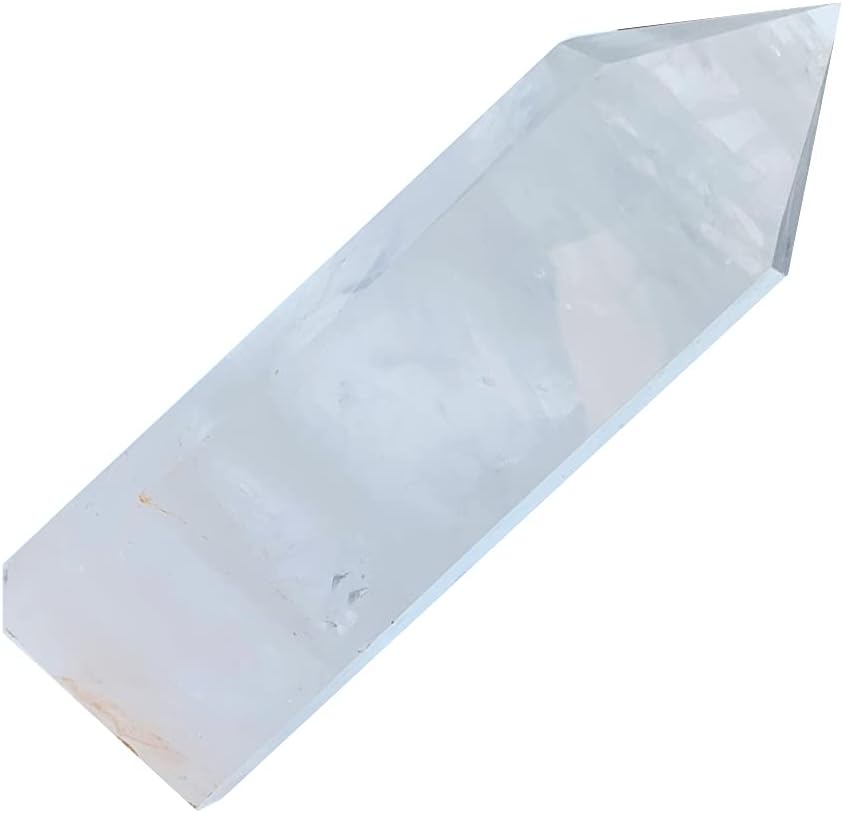 Natural Clear Quartz Tower Crystal Point Pack of 2 F2539