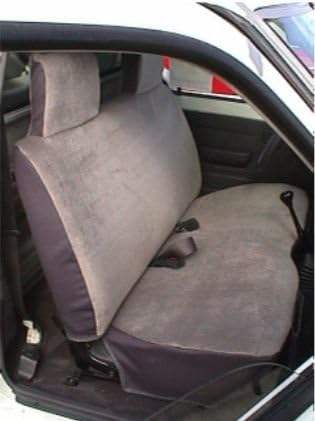 Gray Waterproof Bench Seat Covers P42286