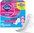 72 Count Ultra Thin Pads with Wings X98191