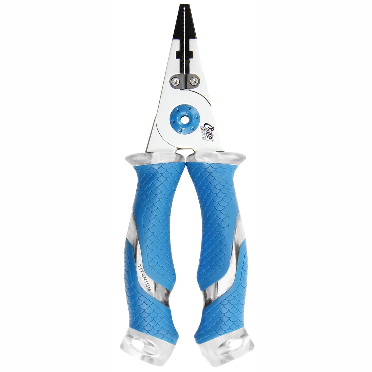 7.5" Titanium Bonded Aluminum Alloy Pliers With Sheath V20235