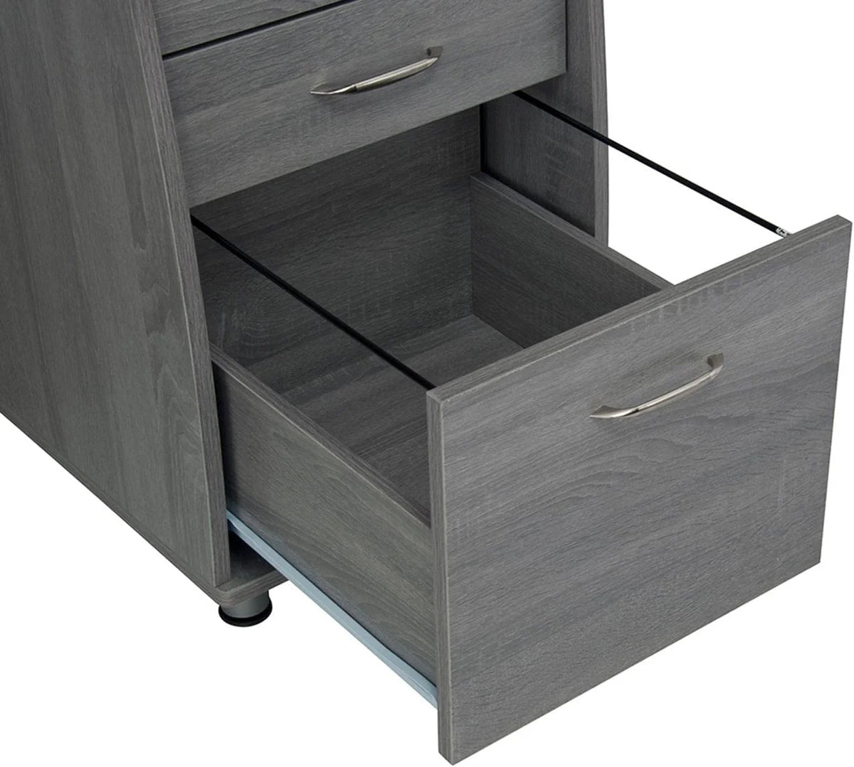 Gray Small Computer Desk K2752