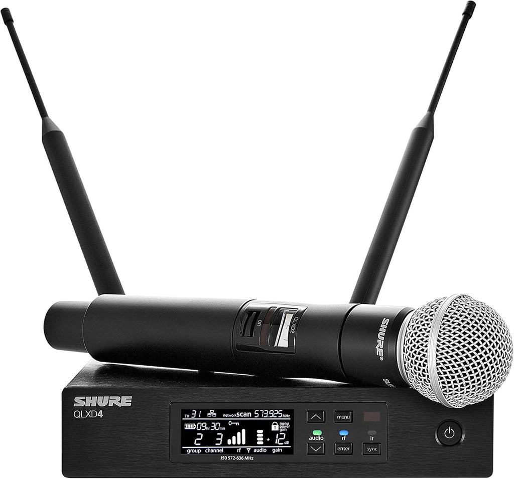 Handheld Wireless System with SM58 Vocal Microphone S344