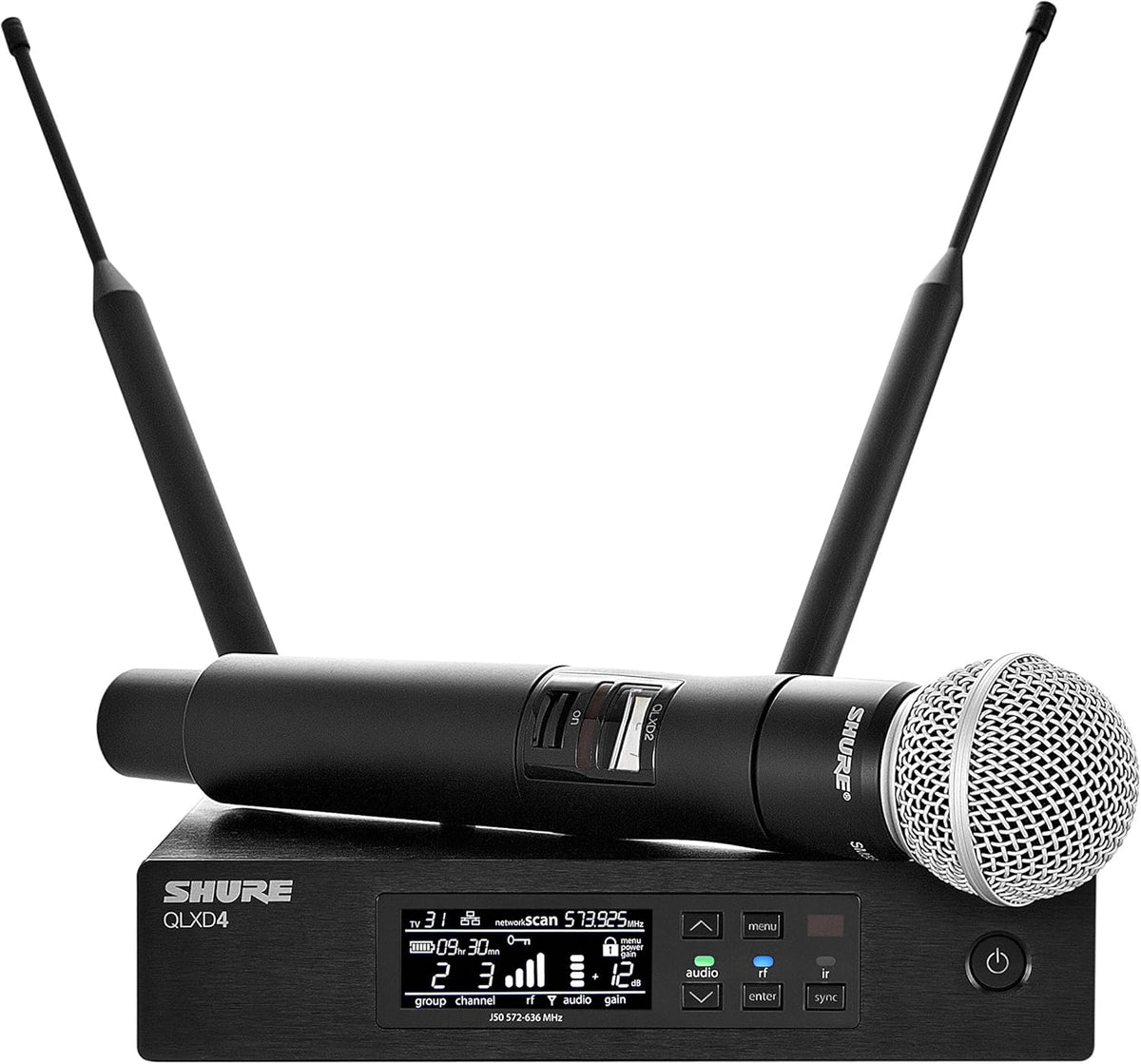 Handheld Wireless System with SM58 Vocal Microphone S344