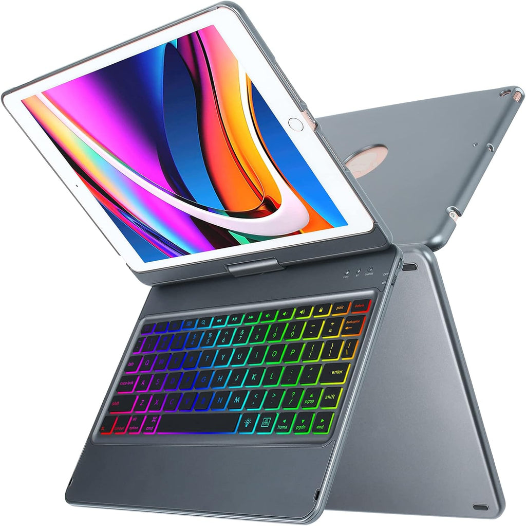 iPad Keyboard Case for iPad 10.2 9th/8th/7th Gen with Pencil Holder A76515