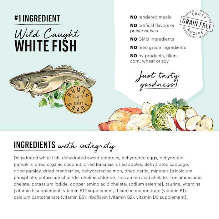 Dehydrated Grain Free Fish Dog Food V88540