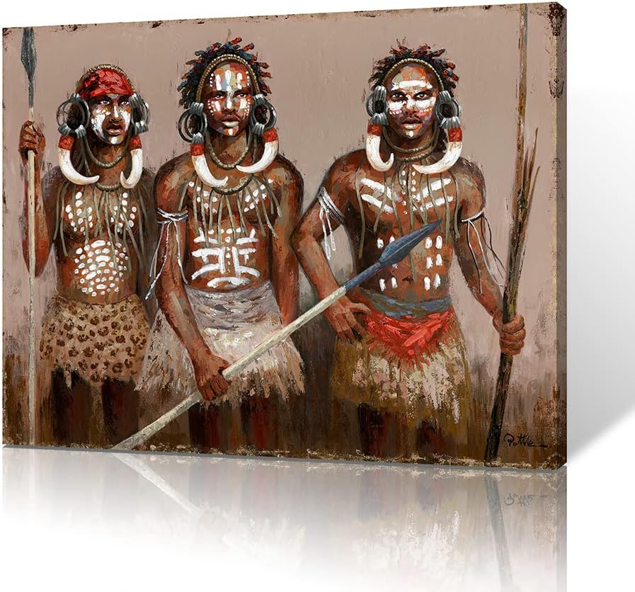Colorful Framed Canvas Wall Art Painting 24x32 I277750
