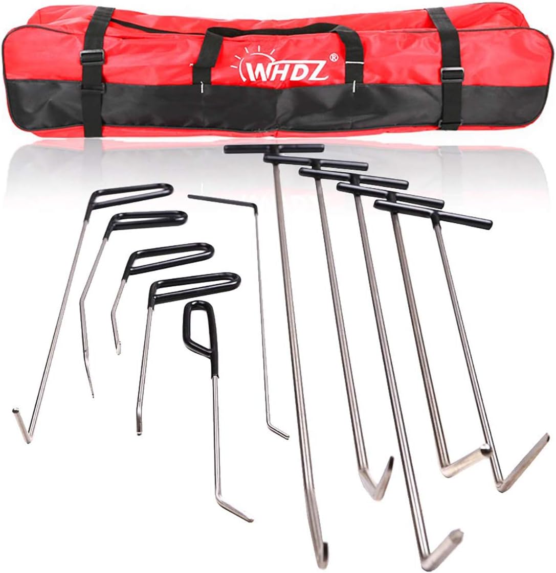 Paintless Dent Repair Rods 10pcs Dent Puller Tap Down Pack of 2 E213884