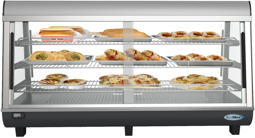 48 in. Glass Countertop Display Warmer G426