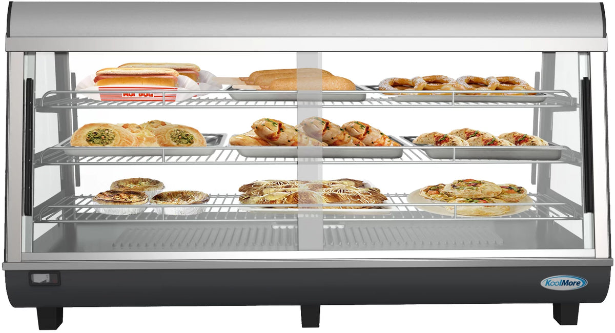 48 in. Glass Countertop Display Warmer G426