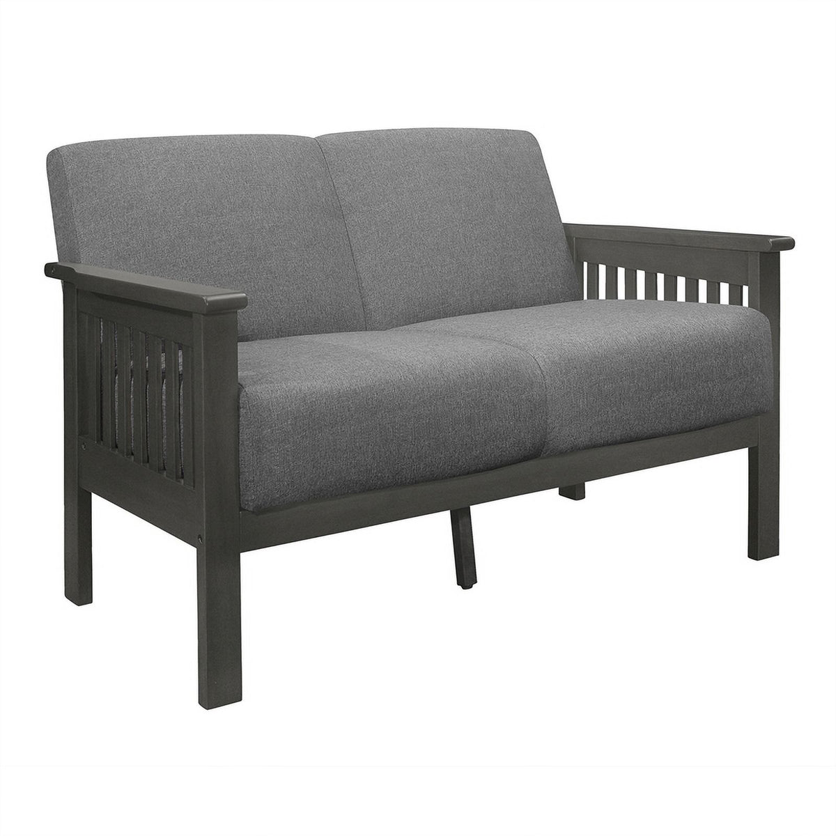 Gray 2-Piece Upholstered Sofa Set S69683