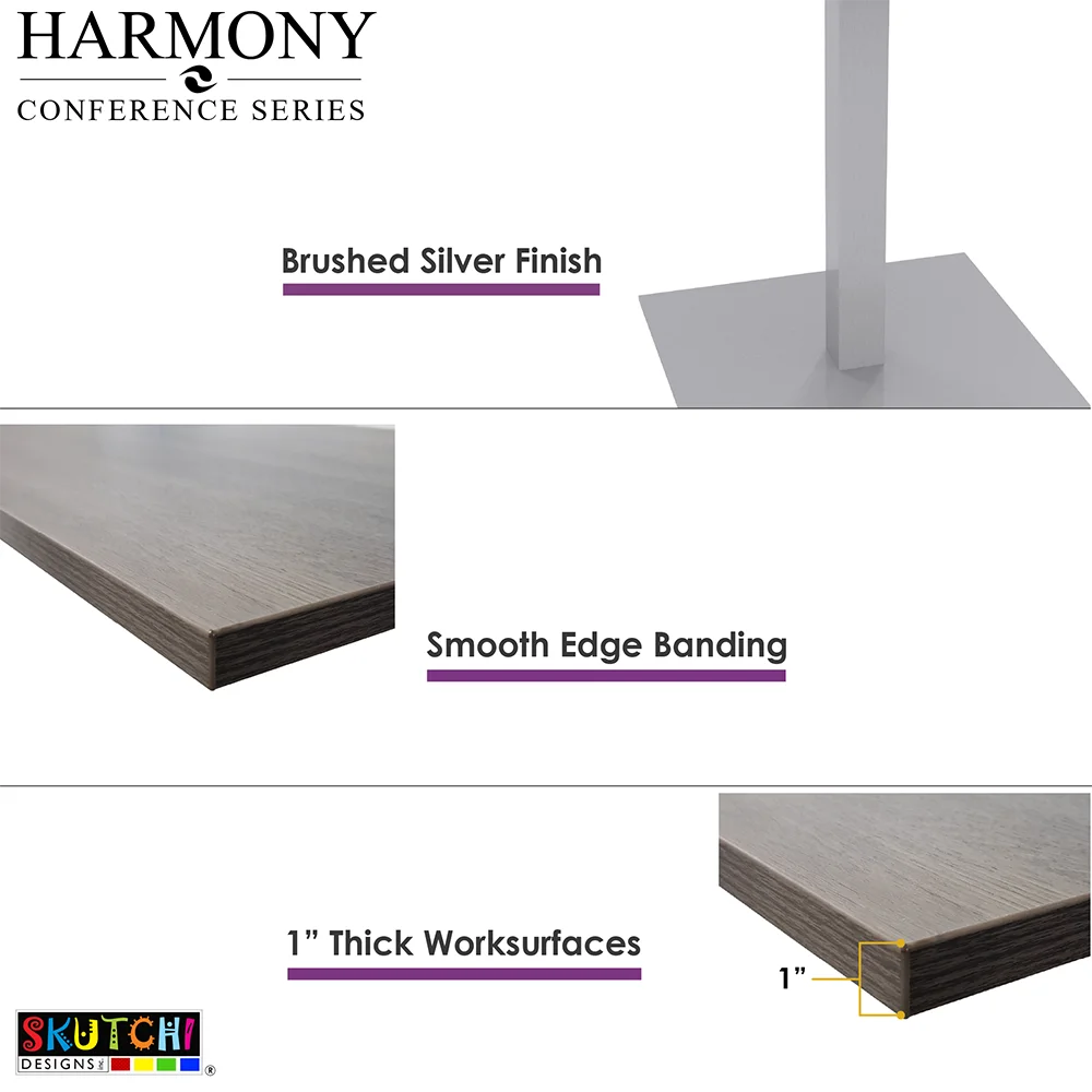 Round Office Table with Pedestal Base W89541