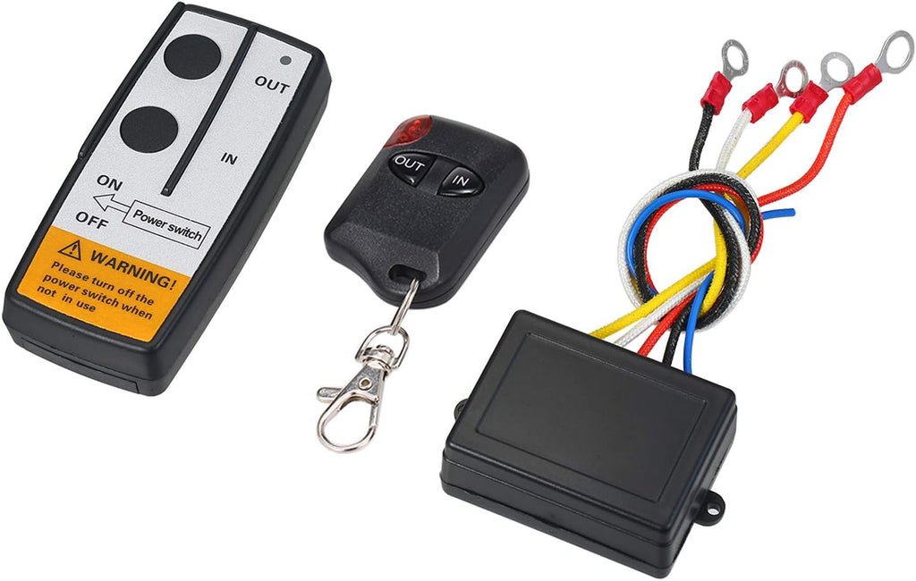 12V-24V 50ft Wireless Remote Control Switch Set J870