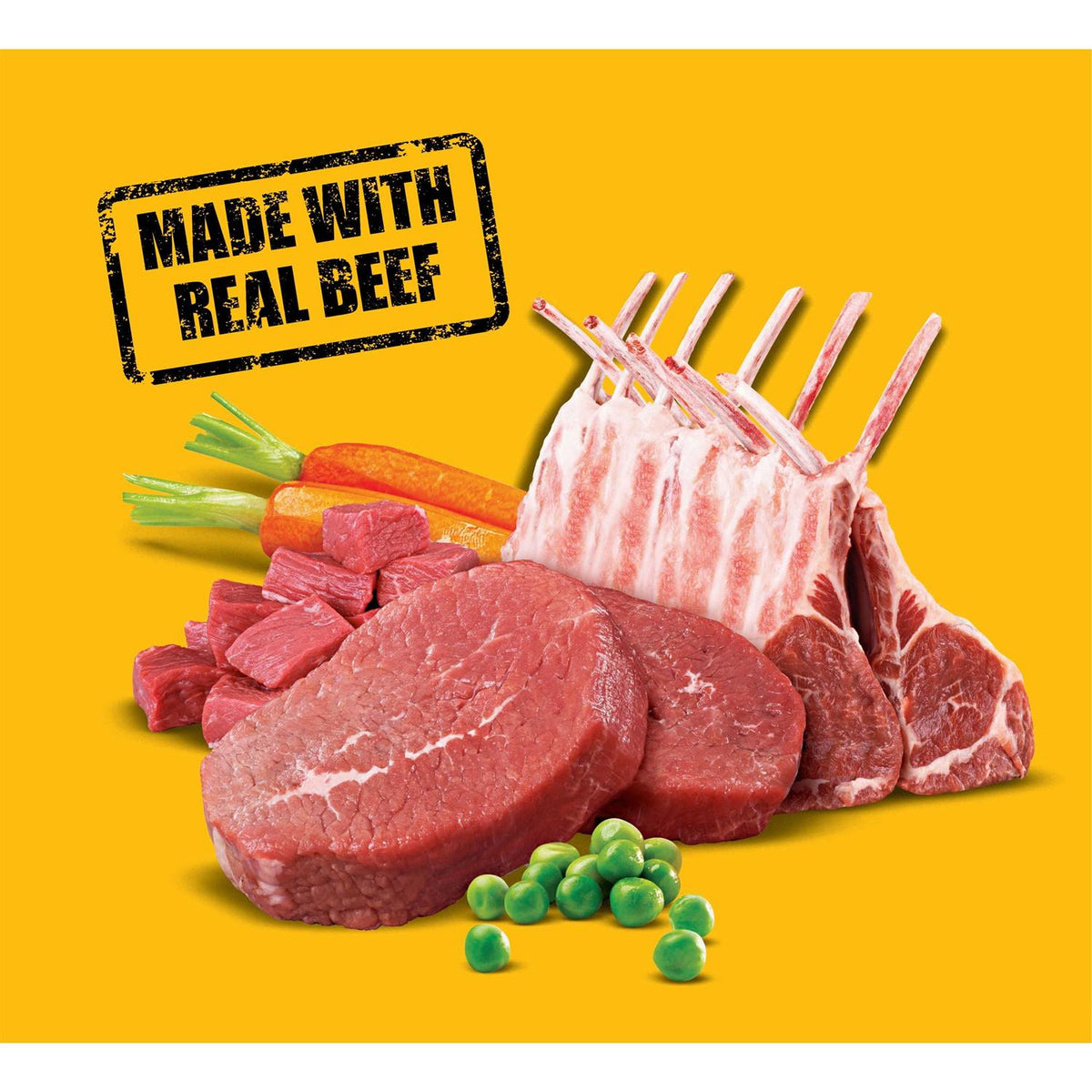 High Protein Adult Dry Dog Food Beef and Lamb Y579