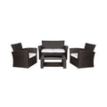 Chocolate 4-piece Patio Conversation Set H957780