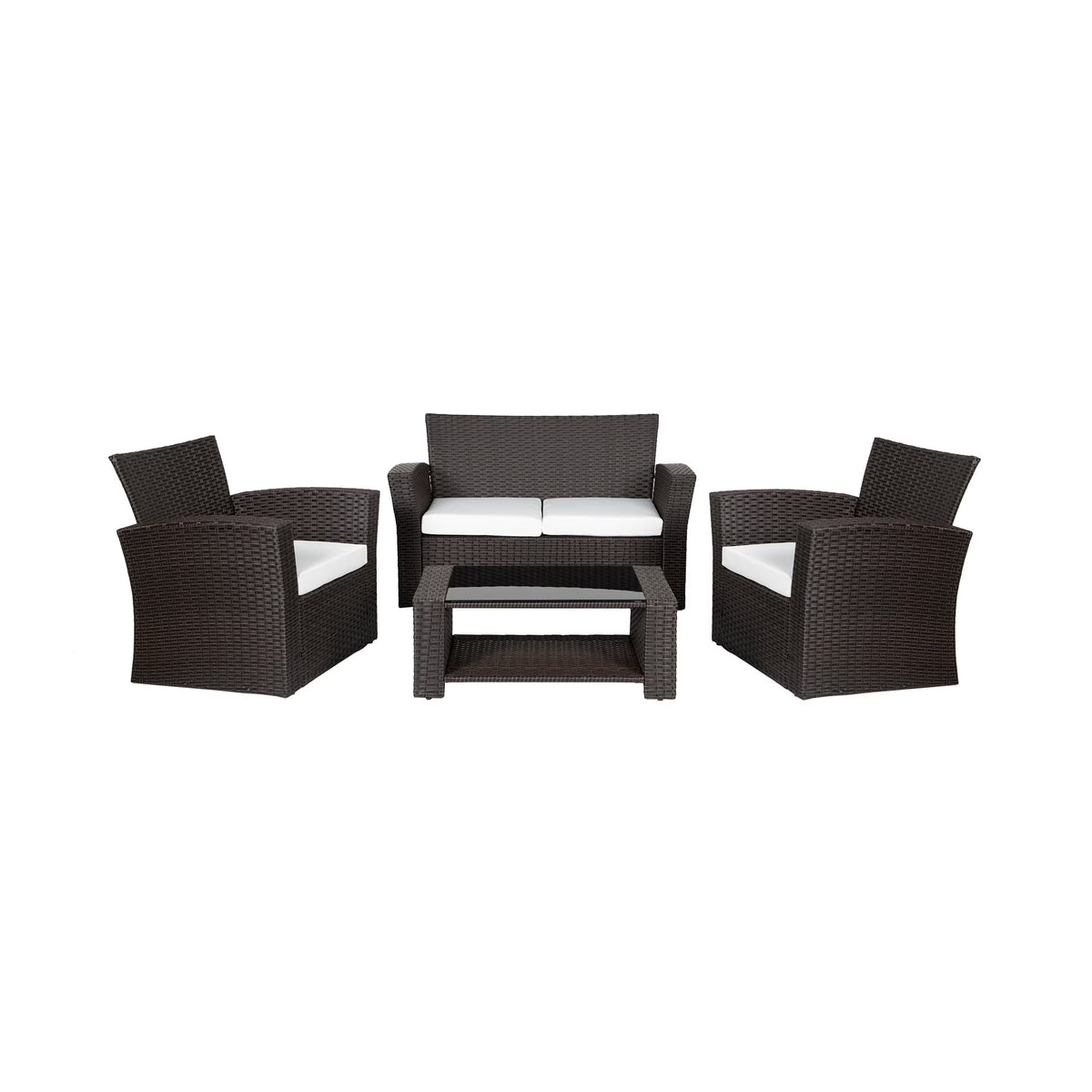 Chocolate 4-piece Patio Conversation Set H957780