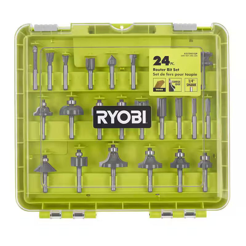 24-Piece Router Bit Set N1864