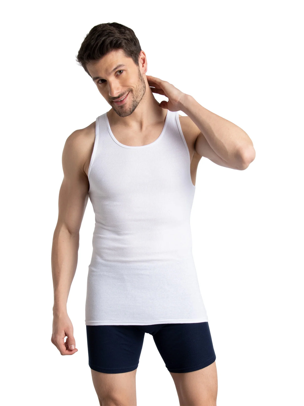 White Tank A-Shirts 10 Pack H7522