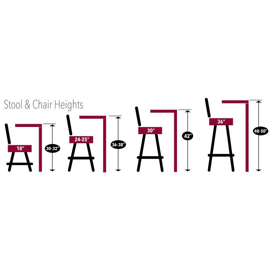 Chrome Double Ring Swivel Bar Stool Q690