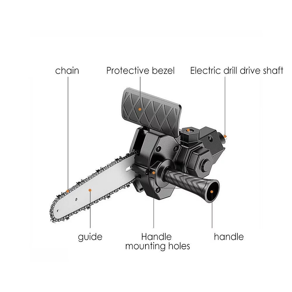 6 Inch Electric Chainsaw Power Cutting Tool X2700
