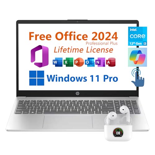 15.6" Touchscreen Intel i3 16GB RAM 1TB SSD Windows 11 Pro Laptop D7854