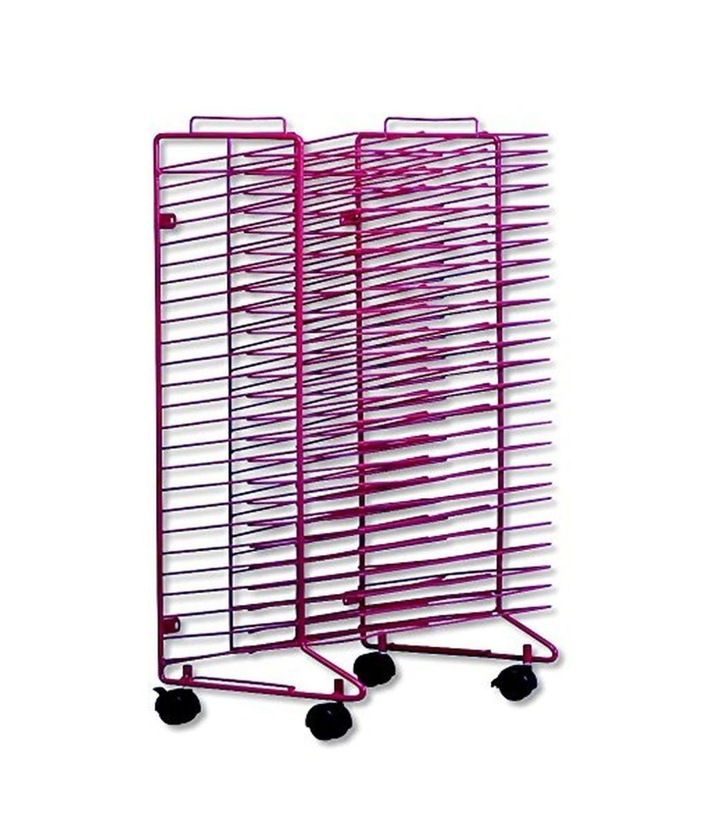 Red Powder Coated Drying Rack M215