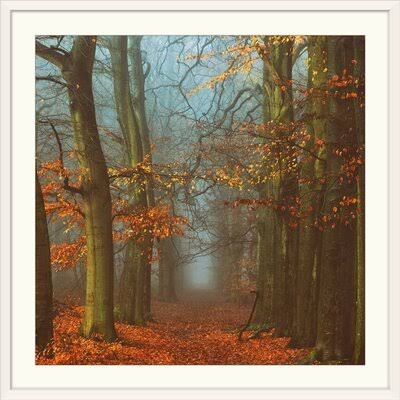 White Frame Print 24x22 K583