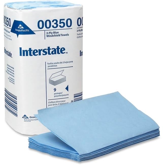 Two-Ply Singlefold Auto Care Wipers, 250/Pack F780285