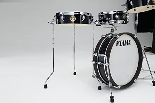 Hairline Black 4-piece Shell Pack with Snare Drum X3295