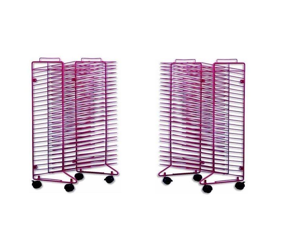 Red Powder Coated Drying Rack M215