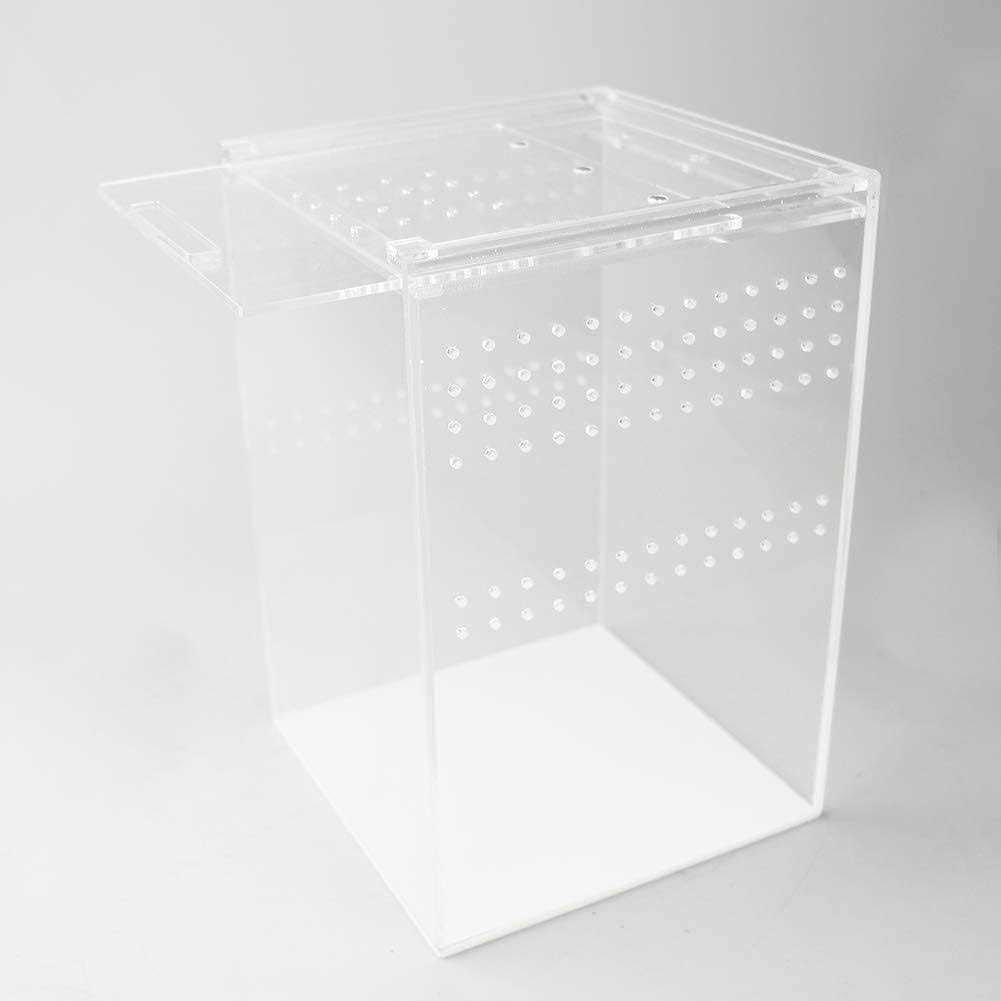 Magnetic Acrylic Reptile Cage 6x6x9 Tall Enclosure D853468
