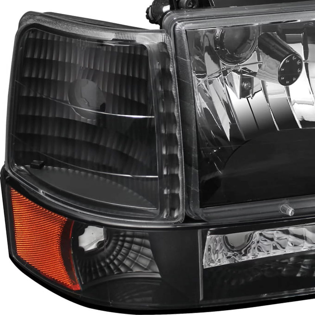Black Headlights Lamps and Tail Lights I805