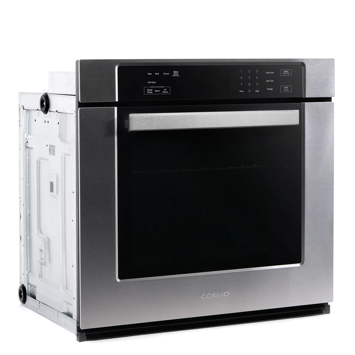 3 Piece Kitchen Appliance Package with Electric Cooktop Range Hood and Wall Oven D1553