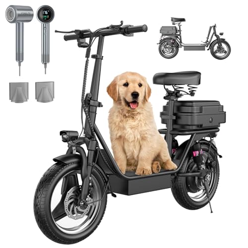 28 MPH 35 Miles Range 14'' Fat Tire Electric Scooter E93440