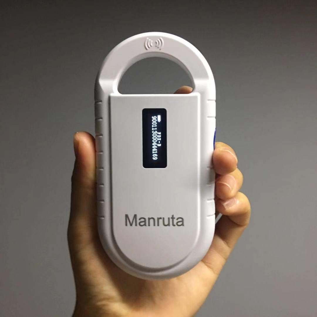 134.2khz Pet ID Microchip Scanner and Reader Pack of 2 D214