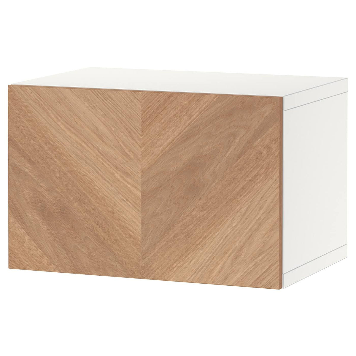 White Hedeviken Oak Veneer Wall-Mounted Cabinet X743025