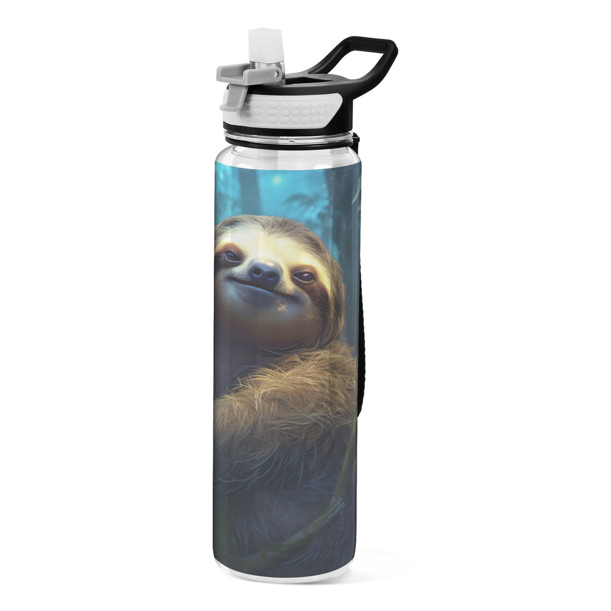 32oz Tritan Leakproof Clear Water Bottle with Straw I11324