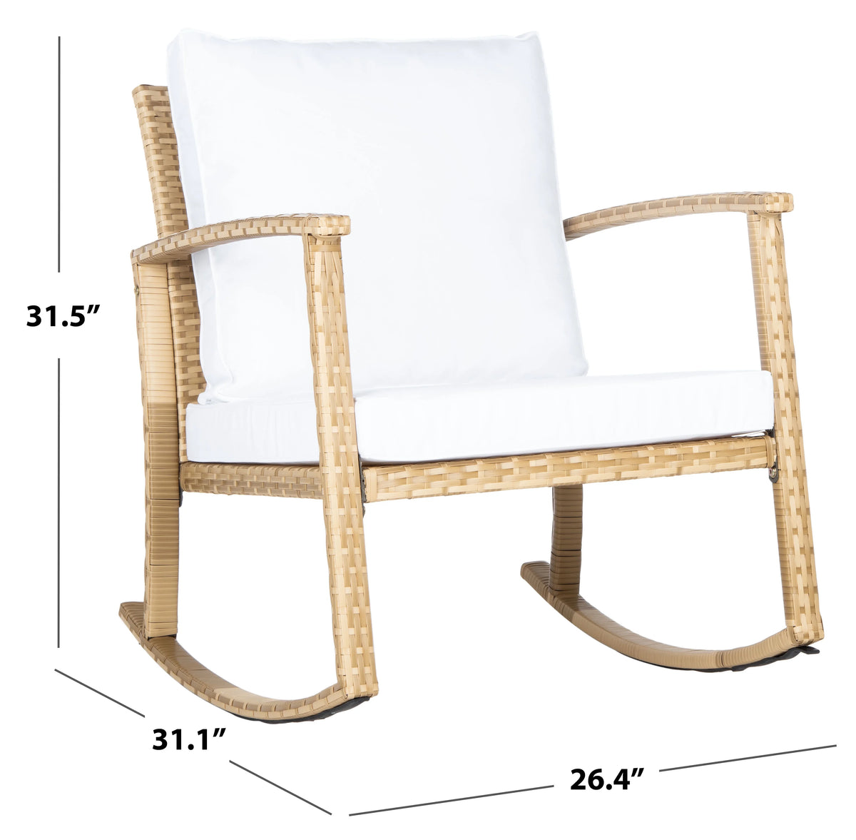 Outdoor Patio Rocking Chair U647