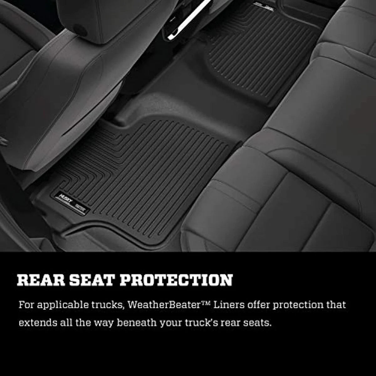 Black Center Hump Floor Liner Y32712