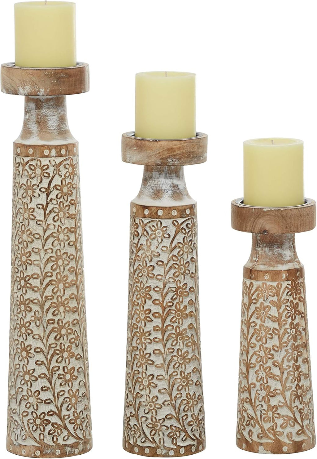 Brown Candle Holder K1689