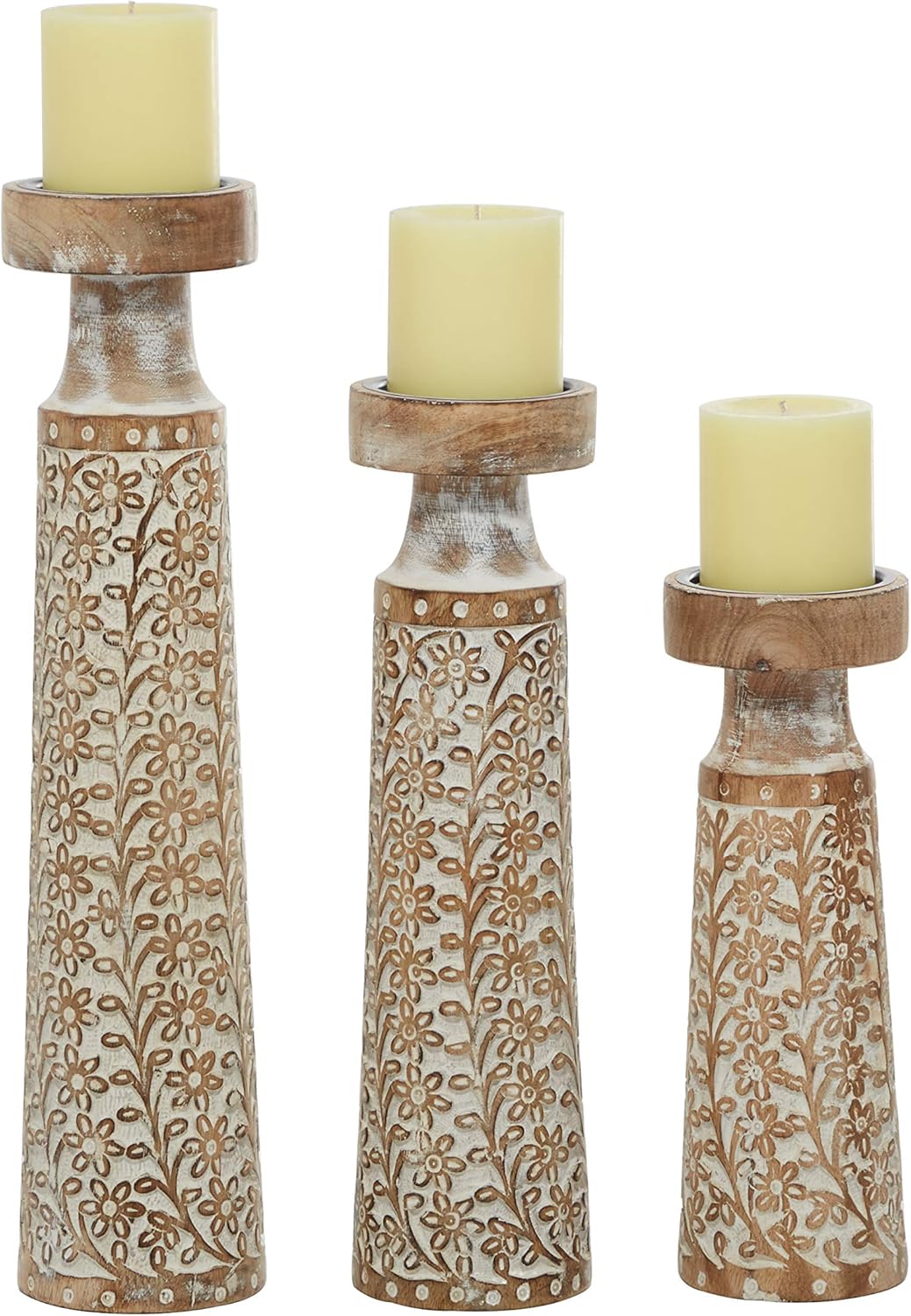Brown Candle Holder K1689