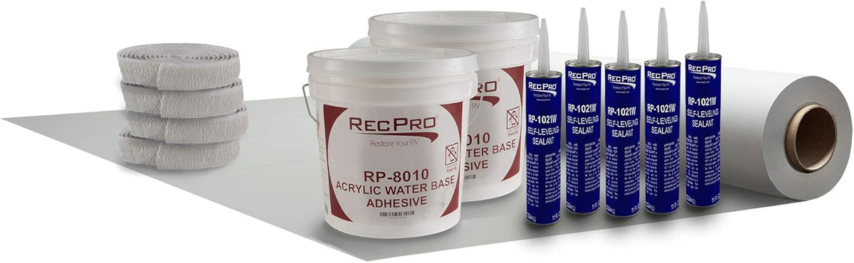 PVC Rubber Roof Kit 9.5' Wide x 30 ft C741031