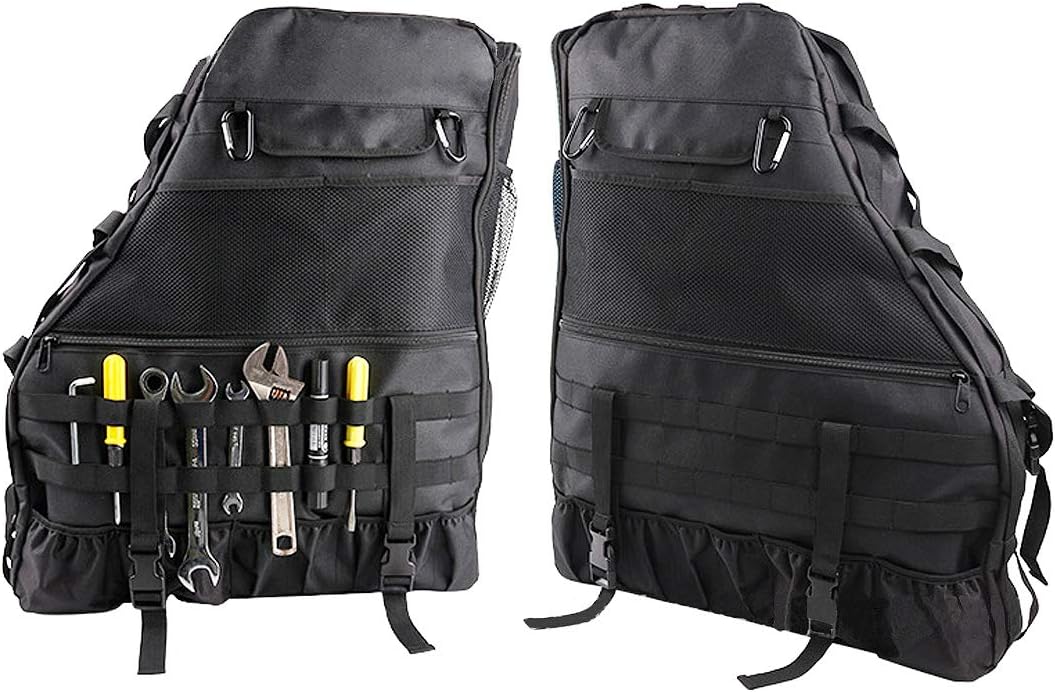 Roll Bar Storage Bag Cage with Multi-Pockets V69266