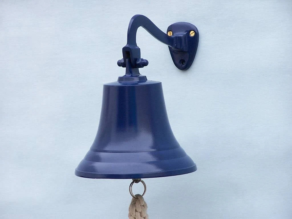 Solid Brass Hanging Ships Bell 11 inch P90223